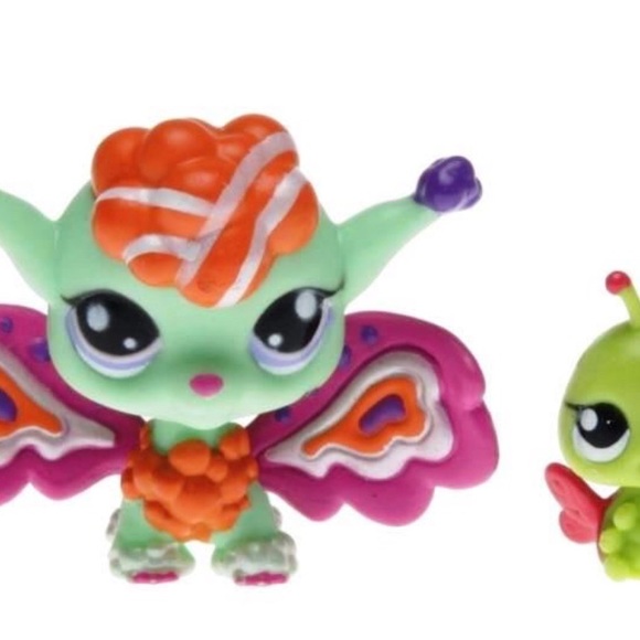 Littlest PetShop Fairies NEW Sunscape Fairy #2704 Ladybug #2705 Shimmering Sky - Picture 6 of 10
